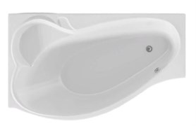 1MARKA Gracia Ванна асимметричная пристенная размер 170х100 см, цвет белый