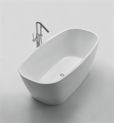 BELBAGNO Ванна акриловая без перелива BB72-1500-W0, 1500x760x600, отдельностоящая, размер 150х75 см, белая