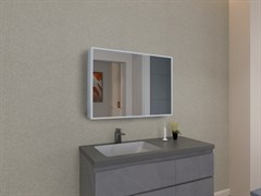 ESBANO Зеркальный шкаф с подсветкой размер: 90х70х14