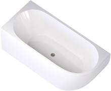 AQUANET Family Ванна акриловая асимметричная пристенная размер 180x80 см, белый