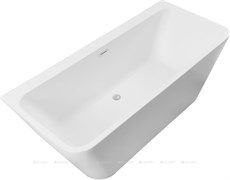 AQUANET Family Ванна акриловая асимметричная отдельностоящая / пристенная размер 170x75 см, белый