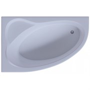 AQUATEK Фиджи Ванна пристенная L асимметричная без панелей, каркаса и слив-перелива размер 170x110 см, белый