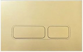 SINTESI Кнопка смыва для инсталляции, сатинированное золото SIN-FB-XSG-501Gold