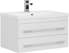 AQUANET Тумба с раковиной Нота подвесная 75 белый AQUANET-287707