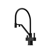SANCOS Loro Смеситель для кухни c возможностью подключения фильтра для воды, цвет матовый черный