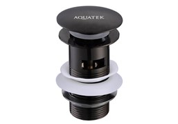 AQUATEK Сливной набор для раковины , матовый черный AQ6001MB AQ6001MB