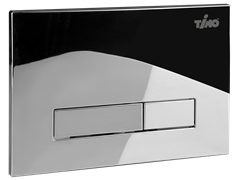 TIMO Inari Кнопка смыва 250x165, хром