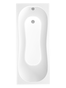 TIMO Inka Акриловая ванна прямоугольная 1700*700*580 белый
