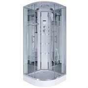 NIAGARA Ultra Душевая кабина 1/4 круга размер 120x120 см, профиль - хром / стекло - прозрачное с рисунком NIAGARA70120164