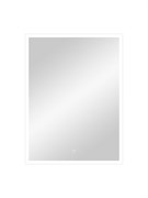 CONTINENT Зеркало с подсветкой прямоугольное (ШxВ) 80x60 см, сенсор, цвет белый ЗЛП944