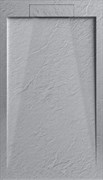 ESBANO Luxe Поддон из искусственного камня прямоугольник размер 120x80 см, цвет серый ESPLX 128G