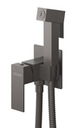 CEZARES Slider Гигиенический душ со смесителем, оружейная сталь SLIDER-DIF-GM