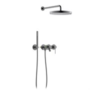 TIMO Душевая система встроенная Saona черное золото (SX-2348/18SM) SX-2348/18SM