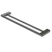 CEZARES Slider Полотенцедержатель двойной 60 см, исполнение оружейная сталь SLIDER-THD-60-GM
