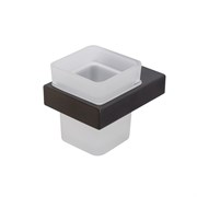 CEZARES Slider Стакан подвесной, стекло, исполнение оружейная сталь SLIDER-TUMS-GM