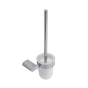 CEZARES Stylus Ёршик для унитаза, подвесной, стекло, исполнение хром STYLUS-TBS-V-01