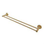 CEZARES Relax Полотенцедержатель двойной 65,5 см, исполнение брашированное золото RELAX-THD-65-BORO