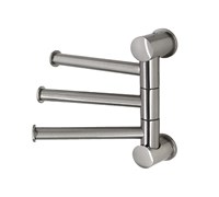WASSERKRAFT K-1053NICKEL Держатель полотенец тройной, никель WASSERKRAFT 1053N
