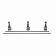 WASSERKRAFT K-015 Бортик для полочек (9224, 9424), хром WASSERKRAFT 15