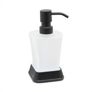 WASSERKRAFT Amper K-5499BLACK Дозатор для жидкого мыла, черный WASSERKRAFT 5499B