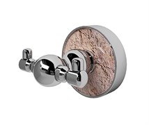 WASSERKRAFT Nau K-7723D Крючок двойной, хром WASSERKRAFT 7723D