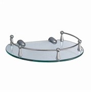 WASSERKRAFT K-566 Полка стеклянная, хром WASSERKRAFT 566