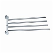 WASSERKRAFT K-1034 Держатель полотенец четверной, хром WASSERKRAFT 1034