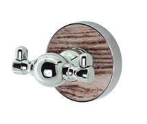 WASSERKRAFT Regen K-6923D Крючок двойной, хром WASSERKRAFT 6923D