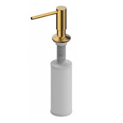 WASSERKRAFT K-75993 Встраиваемый дозатор для мыла, золото WASSERKRAFT 75993