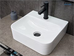 GID Раковина N9257 51217 накладная белая 43x39x13 GID-51217