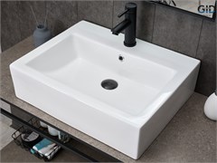 GID Раковина N9157 51216 накладная белая 57x45.5x15.5 GID-51216