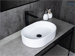 GID Раковина N1330 51239 накладная белая 46.5x32x12 GID-51239