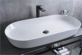 GID Раковина N9348 51200 накладная белая 81x41x14 GID-51200