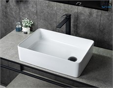 GID Раковина N1205 51240 накладная белая 50.5x34.5x12.5 GID-51240