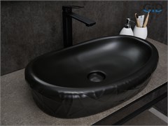 GID Раковина Bm777 53357 накладная черная матовая 60x39x13.5 GID-53357