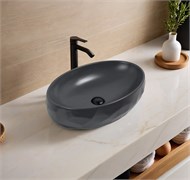 GID Раковина Dgm9030wx 53406 накладная серая матовая 60x40x15 GID-53406