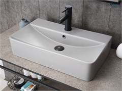 GID Раковина Gm1344 52236 накладная серая матовая 61x35.5x14 GID-52236