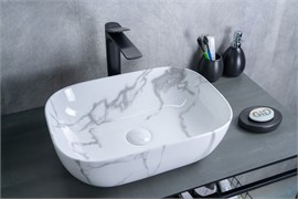 GID Раковина Mnc333C 54469 накладная под камень глянцевая 46x32.5x13.5 GID-54469
