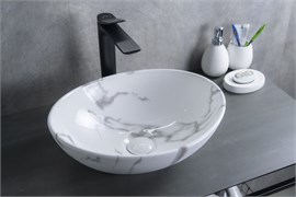 GID Раковина Mnc138C 54473 накладная под камень глянцевая 41x34x15 GID-54473