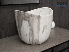 GID Раковина Mnc9303 54479 накладная под камень матовая 36x36x32 GID-54479