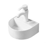 GID Раковина N9136 61126 подвесная белая 31.5x28x13 GID-61126