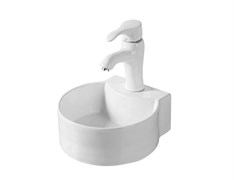 GID Раковина N9134 61125 подвесная белая 31x29x12 GID-61125