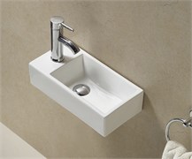 GID Раковина N9270R 61127R подвесная белая 40.5x20.5x10.5 GID-61127R