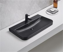 GID Раковина Bm9580s 72211 встраиваемая сверху черная матовая 81x46.5x16.5 GID-72211