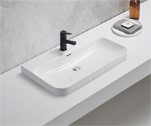 GID Раковина 9580s 71169 встраиваемая сверху белая 81x46.5x16.5 GID-71169