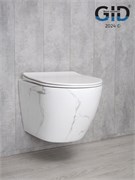 GID Унитаз подвесной Ws2198 (СС) 62228Y под камень глянцевый 49x36x35.5 GID-62228Y