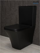 GID Унитаз напольный Tn2184Bm 62252Y черный матовый 62.5x37x83 GID-62252Y
