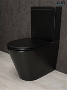 GID Унитаз напольный Tn2189Bm 62248Y черный матовый 64.5x38.5x82.5 GID-62248Y