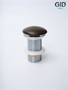 GID Донный клапан без перелива Br100 74406K коричневый матовый 7x7x10 GID-74406K