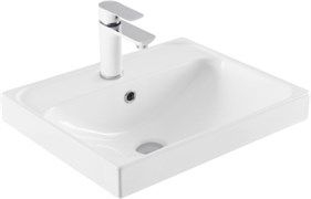 AQUANET Flash Mini Раковина полувстраиваемая ширина 40 см, белый AQUANET-342051